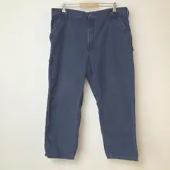 Carhartt ナス紺 ペインターパンツ フェード - メルカリ