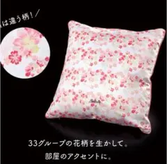Wacoal salute ワコールサルート　ノベルティ　クッションカバー