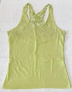 バックレースタンクトップ