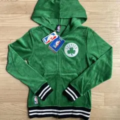 ボストンセルティックス ベロアジップパーカー M ポール・ピアース NBA