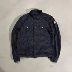 Moncler ネイビー ミリタリージャケット 2 Mサイズ - メルカリ