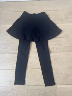 devirock スカート付きレギンス 130cm ブラック