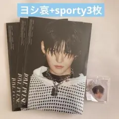 TREASURE ヨシ 哀 顔アクキー LOVE PULSE sporty