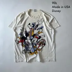 稀少】ディズニー ミッキーマウス生誕60周年 半袖 TシャツXL 白 記念 