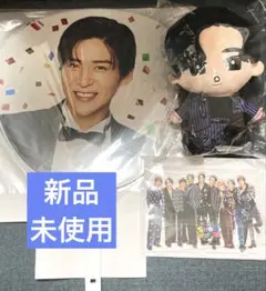 SnowMan 目黒蓮　うちわ　ぬいぐるみ　すのチル　アクスタ