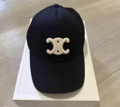 【極美品】CELINE ベースボールキャップ ブラック Mサイズ ノベルティ 極美品】CELINE キャップ ブラック M ノベルティ - メルカリ