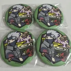 NARUTO ナルト はたけカカシ 缶バッジ BS ツリービレッジ - メルカリ