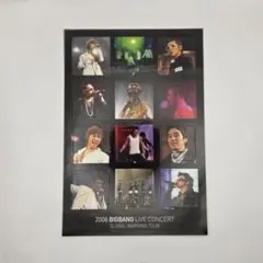 BIGBANG 2008 GLOBAL WARNING TOUR ステッカー