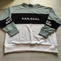 KANGOL KIDS トレーナー 3色切替