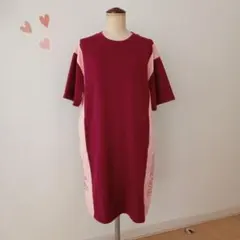 エックスガール　半袖　チュニック　ワンピース　ロゴのサムネイル