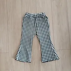 新品 vivid-i チェックフレアパンツ