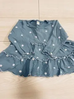 après les cours 花柄 長袖チュニック