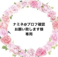 ナミネ@プロフ確認お願い致します様　専用