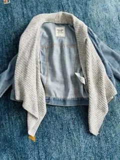 最終値下げアバクロ　Gジャン　ニット付き