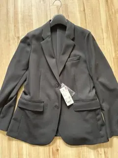 ユニクロ感動ジャケット黒 M