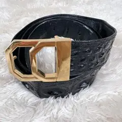 CROCODILE クロコダイル 紳士用 ベルト エキゾチックレザー ワニ革