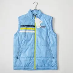 【新品】adidas アディダス メンズゴルフダウンベスト Lサイズ 防寒のサムネイル