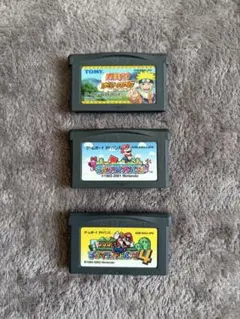 ゲームボーイアドバンスソフト 3本セット
