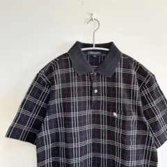 BURBERRY バーバリー　チェック柄　ポロシャツ