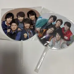 嵐　2010-11 君と僕の見ている風景 ミニうちわ集合　LOVE 2枚セット