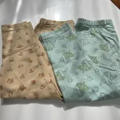 ディズニー総柄レギンスパンツ2点セット/90㎝