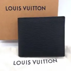 未使用☆ルイヴィトン ポルトフォイユ マルコ NM エピ　レザー 二つ折り財布