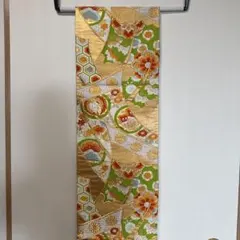 華やかな花柄の袋帯