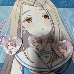 学マス 学園アイドルマスター ホログラム 缶バッジ バレンタイン 有村