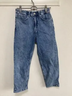 ユニクロ　リラックス テーパード デニムパンツ S