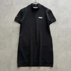 BRIEFING GOLF　モックネックワンピース　ブラック　半袖のサムネイル