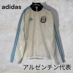 adidas サッカー　アルゼンチン代表　トラックジャケット　m 古着