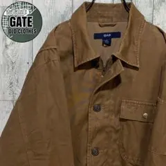 GAP ギャップ ヴィンテージ ジャケット M レアデザイン　ブラウンのサムネイル