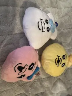 おぱんちゅうさぎ んぽちゃむ カラビナ付きマスコット ぬいぐるみ ポーチ