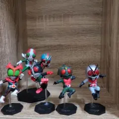 仮面ライダー　ワーコレ　6体