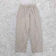 ユニクロU スウェットパンツ　ウエストゴム　アイボリー　M 肉厚