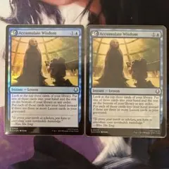 MTG/積み重ねられた叡智/Accumulate Wisdom/Foil×2枚のサムネイル