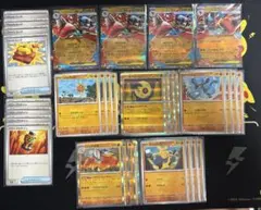 ポケモンカード　メガルカリオexデッキパーツ　各4枚