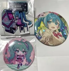 ミクカル　ミク　缶バ　アクスタ