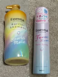 新品 エッセンシャル シャンプー& ふわりキラリスプレー トリートメントのサムネイル