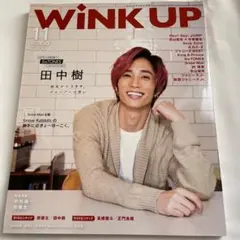 Wink UP 2020年11月号 田中樹