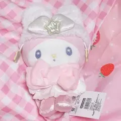 マイメロディ キラキラウィンター ぬいぐるみ タグ付き