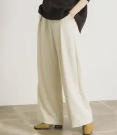 アーバンリサーチ タックワイドパンツ