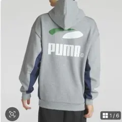 PUMA プーマ　MX メンズ　パーカー　S グレー 未使用　春　スケートボード