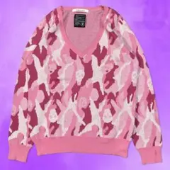 【激レア】MARK & LONA★女子プロ支給品ウェア★Vネックニットセーター★ 2025年最新】MARK&LONA デザイン：Vネック セーター・トレーナーの人気