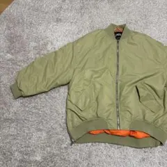 ZARA MA-1フライトジャケット オリーブグリーン
