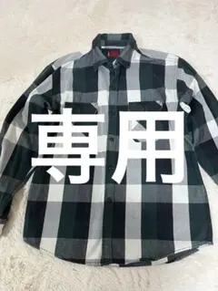 Levi's チェック柄フランネルシャツ Lサイズ