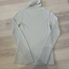 タートルネックセーター ユニクロ メリノブレンドタートルネックセーター長