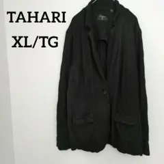 送料込❤TAHARI 【XL/TG】ブラック テーラードジャケット
