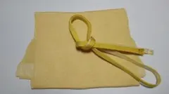 黄色の帯揚げ、帯締めのセット HE35―234