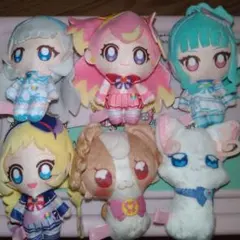 わんだふるプリキュア　マスコット　チャーム　セット